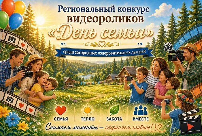 Подведены итоги регионального конкурса видеороликов «День семьи»!